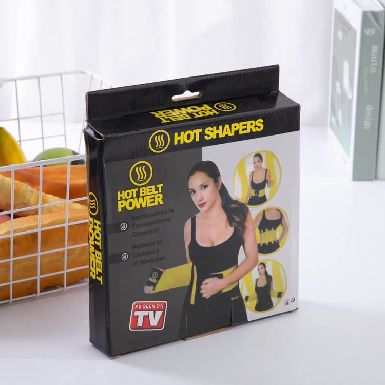 Hot Shaper HOT POWER BELT Korset Pelangsing Pembakar Lemak Dengan Perekat PRIA dan WANITA