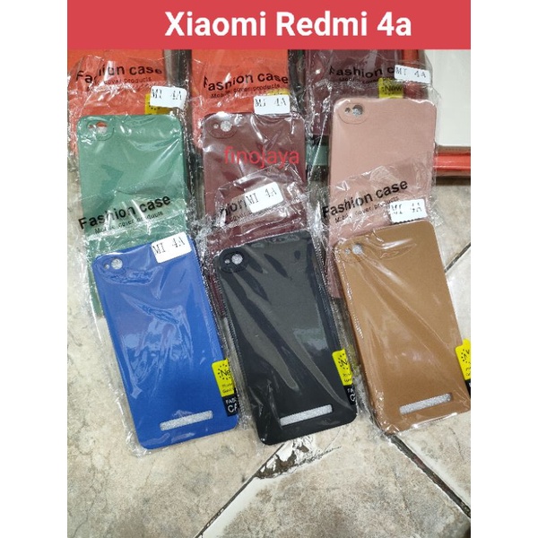 Softcase Xiaomi Redmi 4A silikon Casing Selicon Case Macaron Pelindung Pro Camera