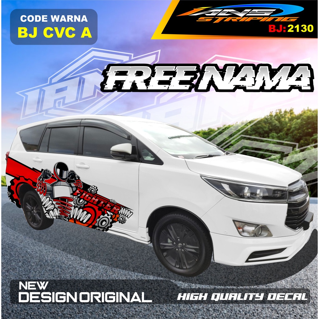 STICKER MOBIL INNOVA REBORN / VARIASI STICKER MOBIL AVANZA  / STIKER MOBIL XENIA / DECAL STIKER MOBIL PAJERO SPORT