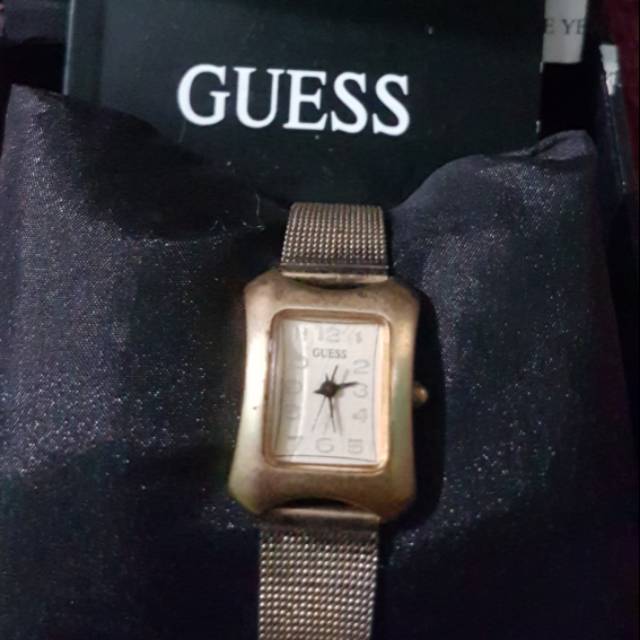 Jam tangan guess watch watches original asli bekas ori second preloved