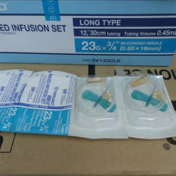 Wing Needle Terumo / Infusion Set (ECER) 23G/25G/27G