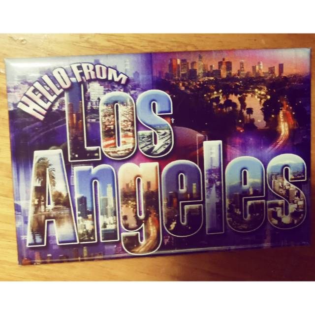 Tempelan kulkas Los angeles/Los Angeles magnet