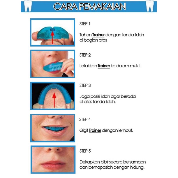 Teeth Trainer Alignment Orthodentic Alat Perapi Gigi Lepas Pasang Made In USA - Alat Perapih Gigi Tanpa Kawat Behel