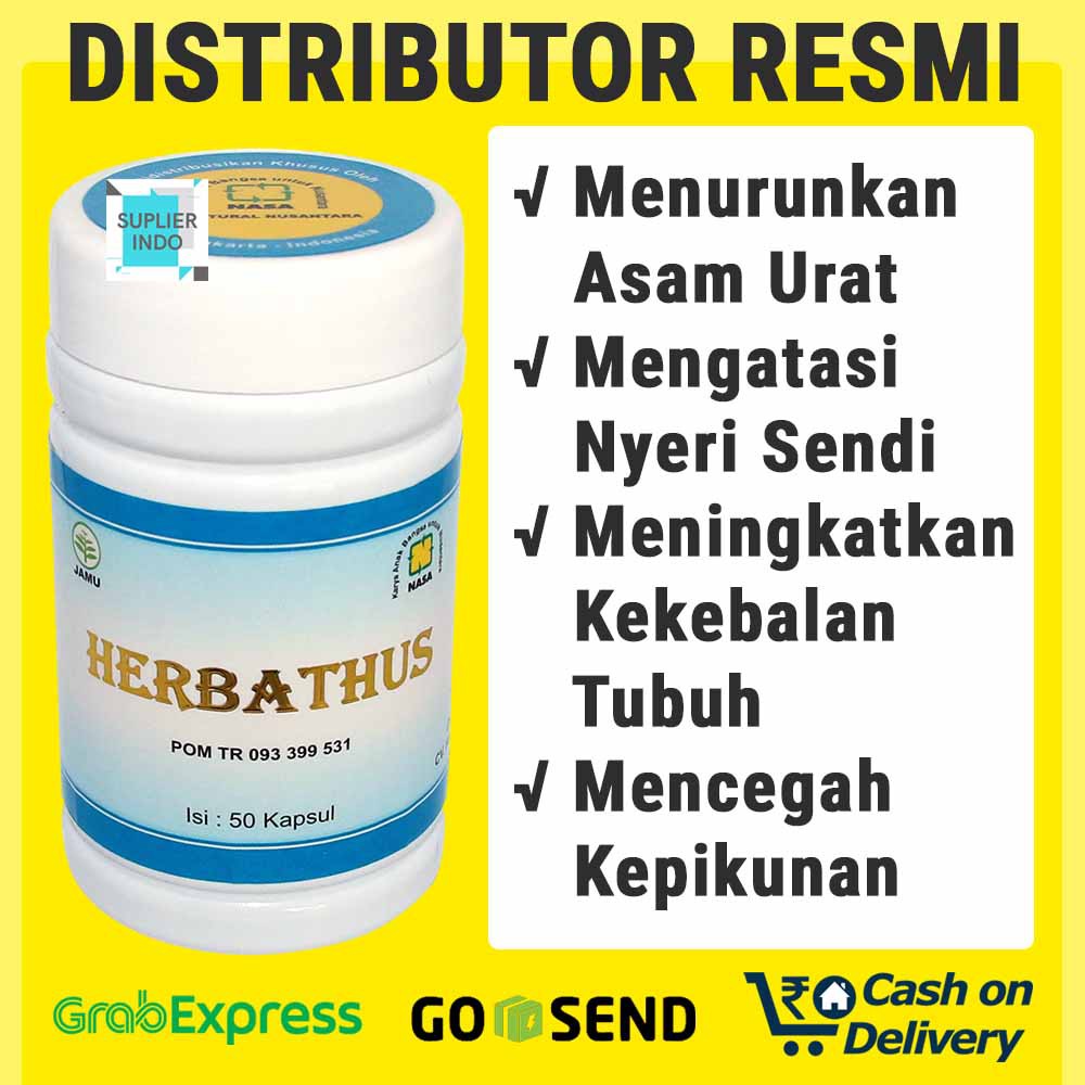 Herbathus Solusi Aman  Alami Atasi Asam Urat Produk