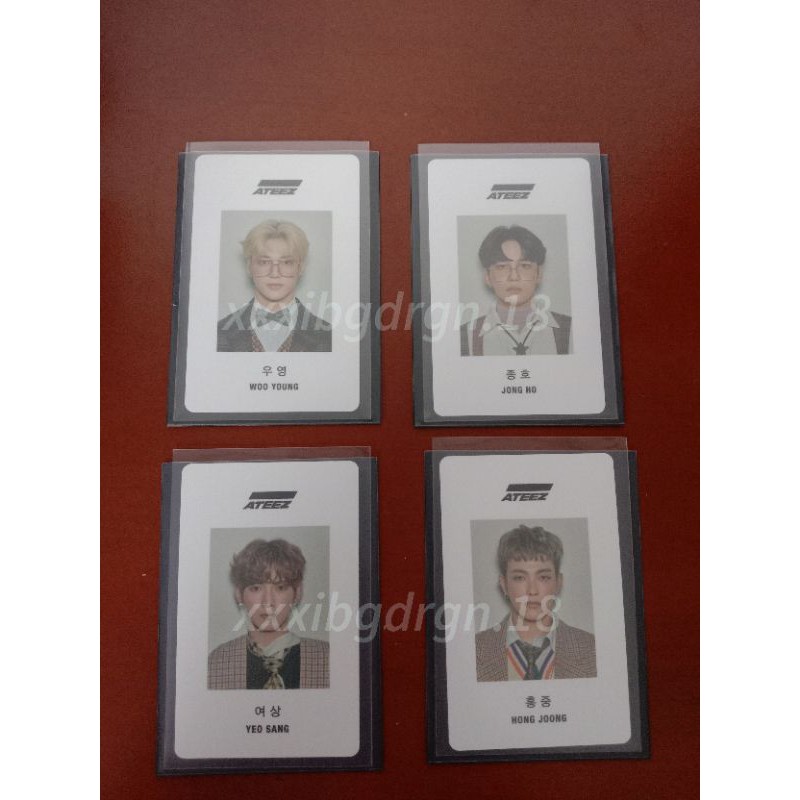 ID Card Ateez Season Greeting 2020