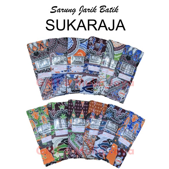 SARUNG KAIN JARIK BATIK | SARUNG SUKARAJA