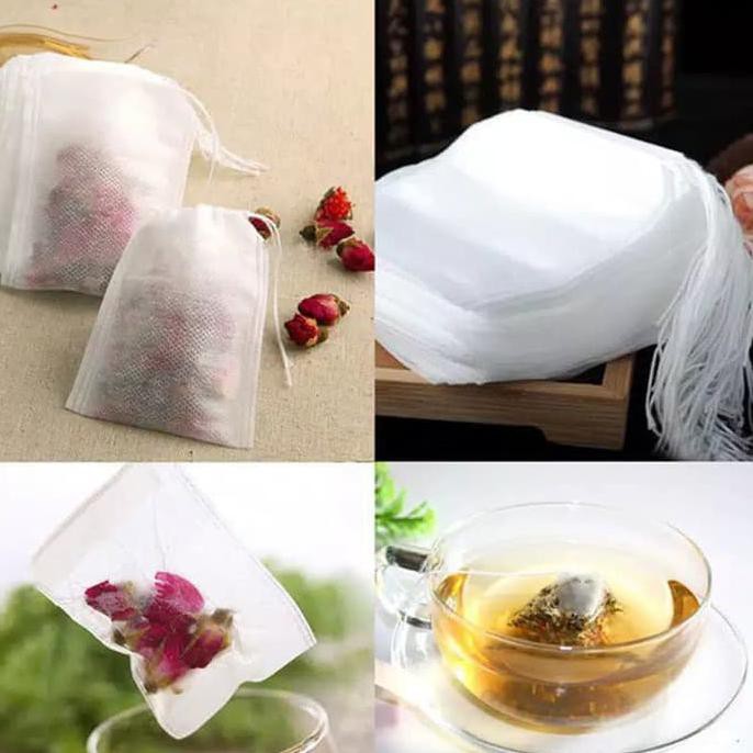 

Paper Bag Tea 100 PCS/ Kantong Teh Celup / Filter Kertas Teh MURAH
