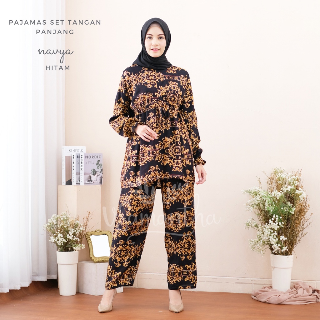 Pajamas Set Celana Muslim BUSUI Friendly II