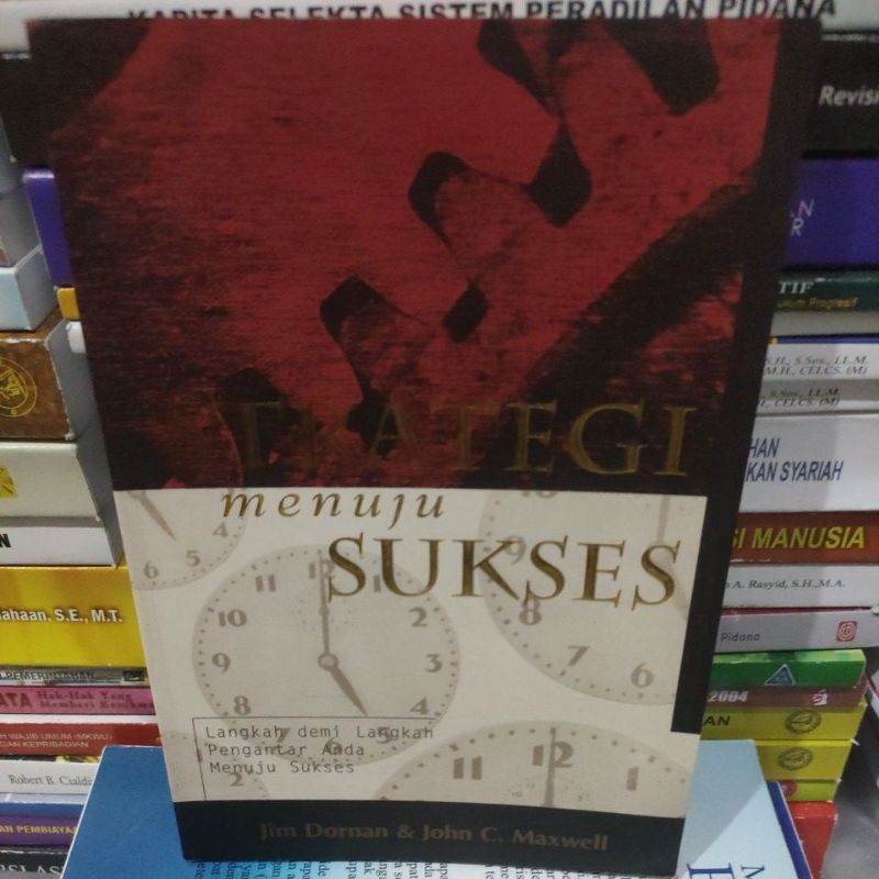 

strategi menuju sukses by Jim dornan & john c maxwell