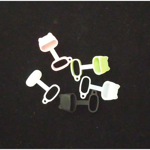 Lovely cat dust cap Silicone Rings Band Untuk Perekam MP3/caliburn/yooz/relx/Aladin/pod