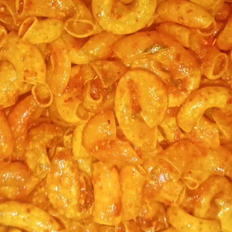 

Makaroni Bantet Extra Pedas Daun Jeruk 100 gr