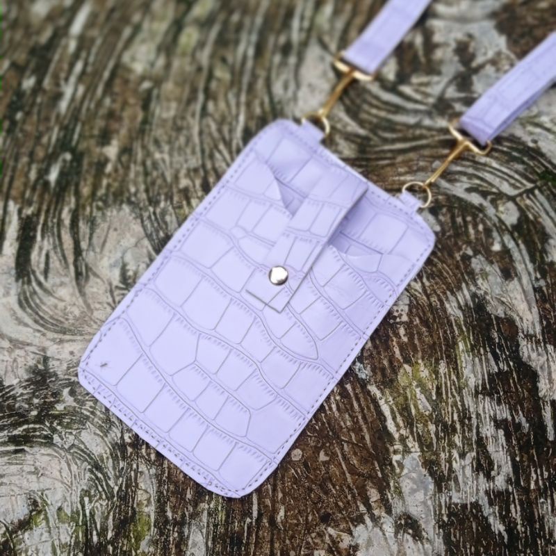 New dompet sling croco FB81