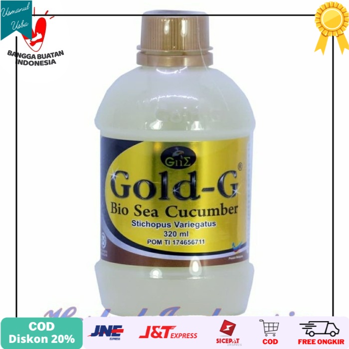 

❤COD❤ Jelly Gamat Gold G Sea Cucumber 320 ml