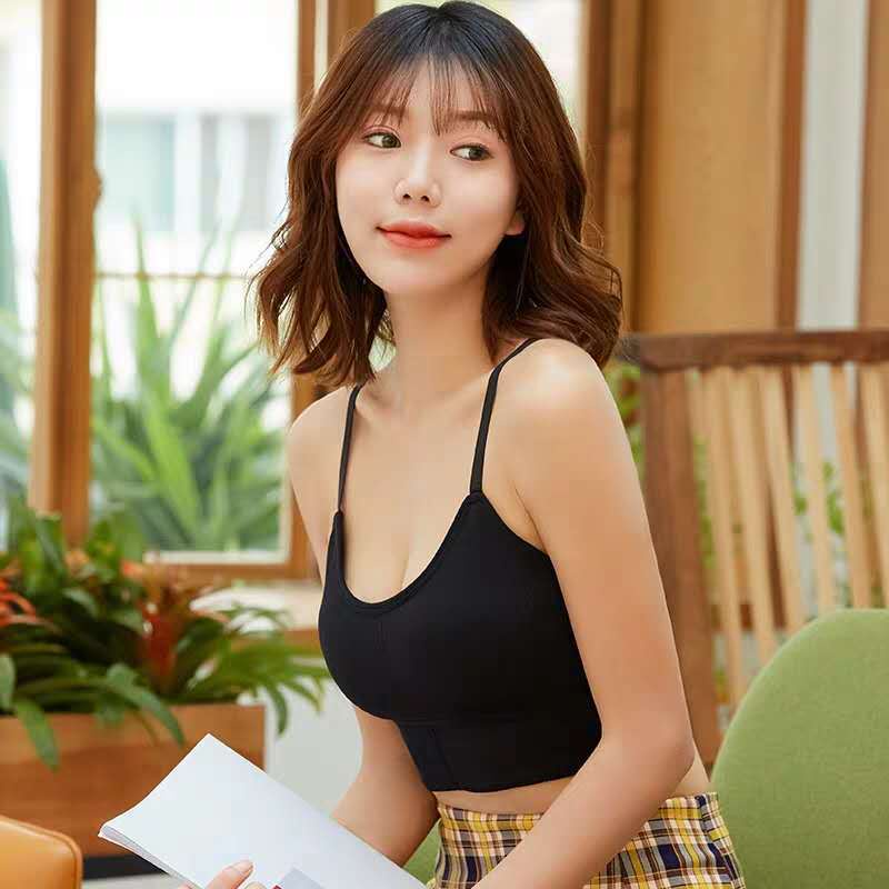 MOORB013 (COD)BR013 Bra wanita style Korea Trend Crop baju BH Tanktop