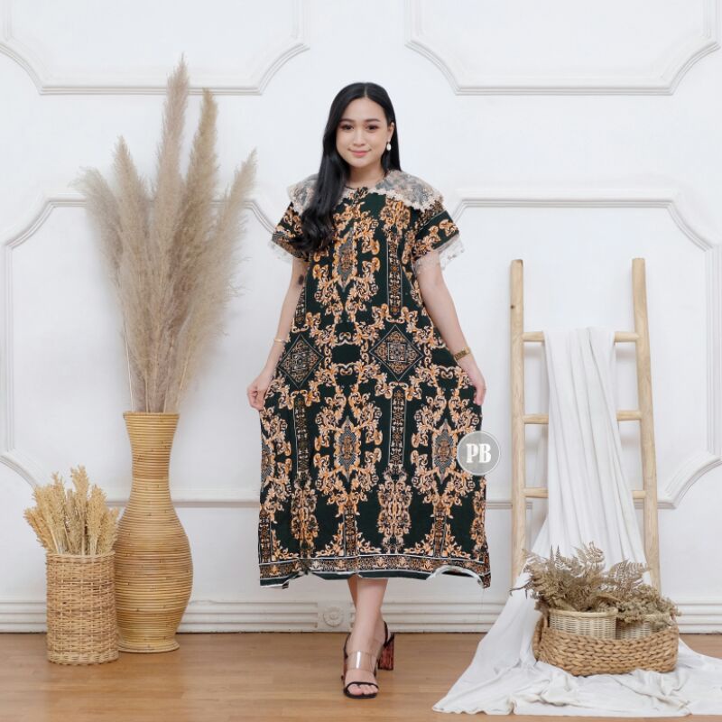 DASTER RENDA BROKAT|Daster renda sultan