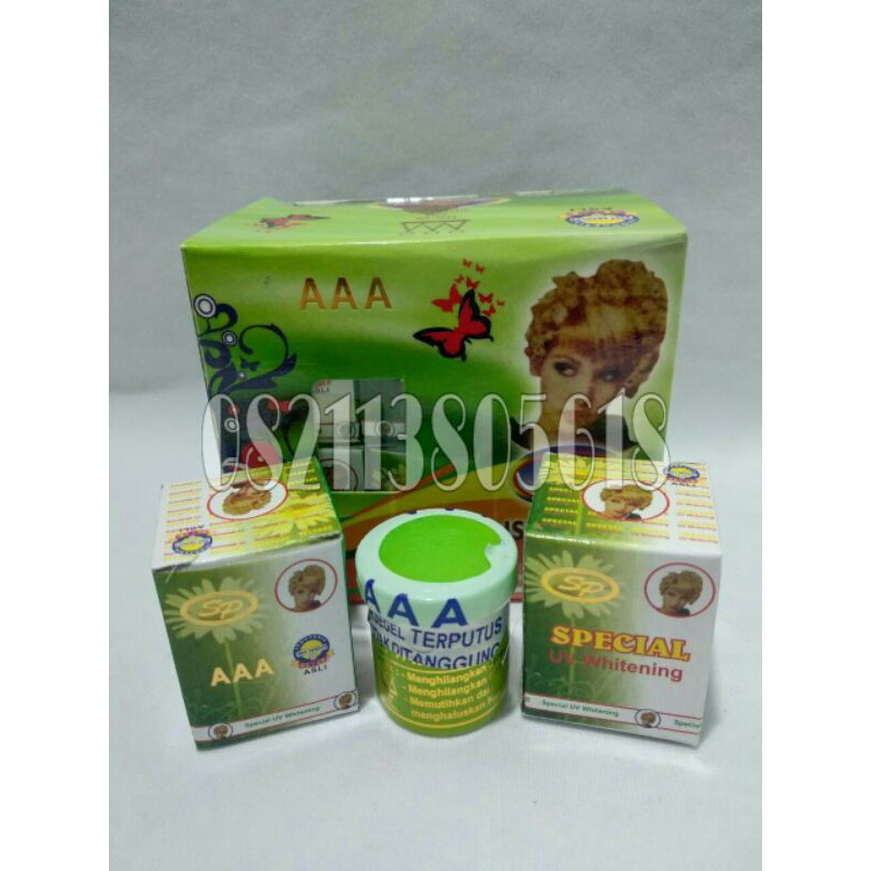 [ lusinan ] CREAM SP HIJAU AAA KEMBANG ORIGINAL CREAM WAJAH / SP KEMBANG AAA