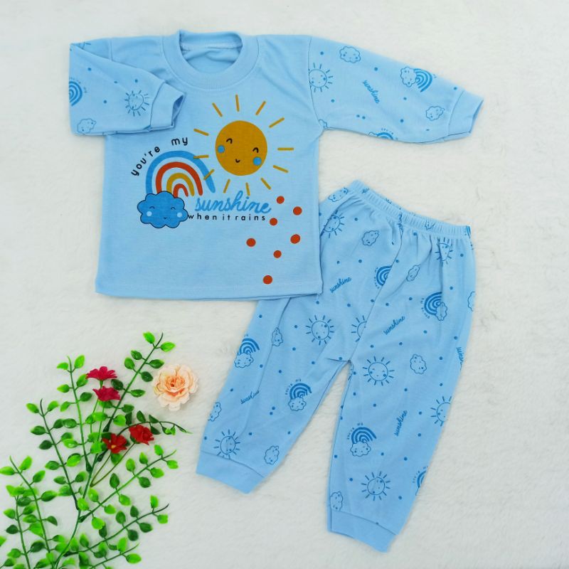 [Ss-8051] Pakaian Anak Perempuan size 0-12bulan, Piyama Bayi, Baju Tidur Anak Murah Berkualitas