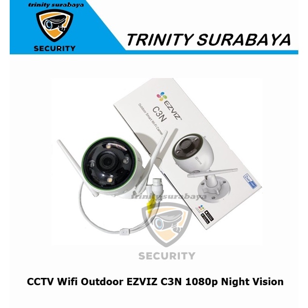 CCTV Wifi Outdoor EZVIZ C3N 1080p Night Vision