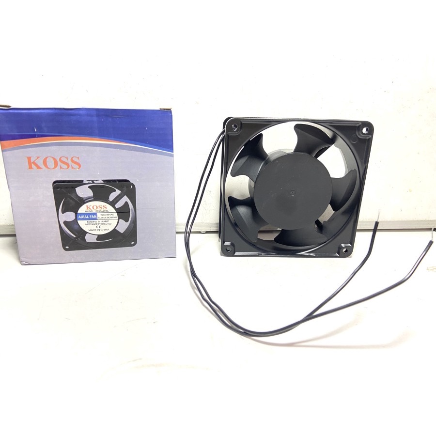 KIPAS ANGIN PENDINGIN COOLING FAN AC 220V 12CM KOSS KIPAS COMPUTER