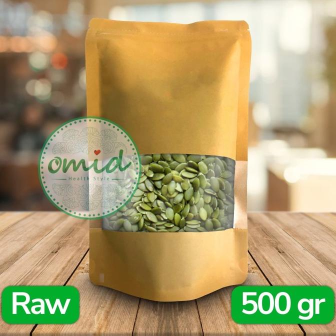 

Organic Raw Pumpkin Seeds (Biji Labu Organik Mentah) 500Gr