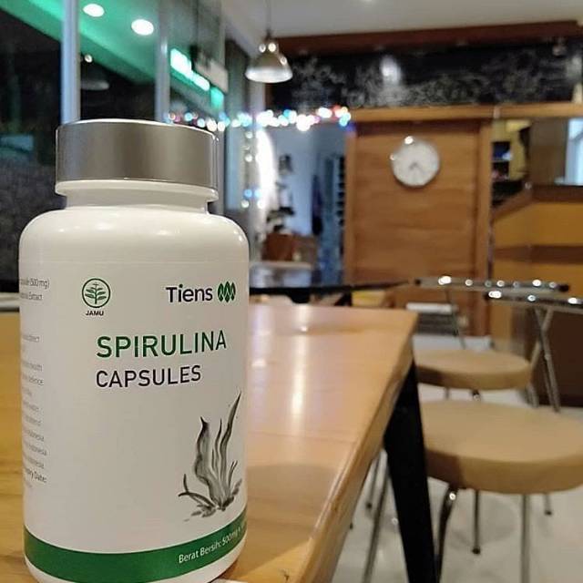 masker spirulina asli