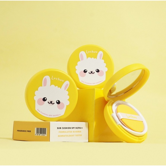 Luchuu Sun Cushion SPF 50/PA++ / Sunblock Anak Anak / Tabir Surya / Cushion Sunblock