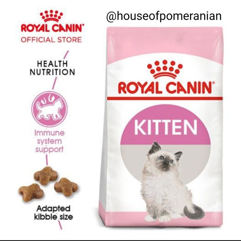 Royal Canin KITTEN 2KG dry food kibble anak kucing makanan