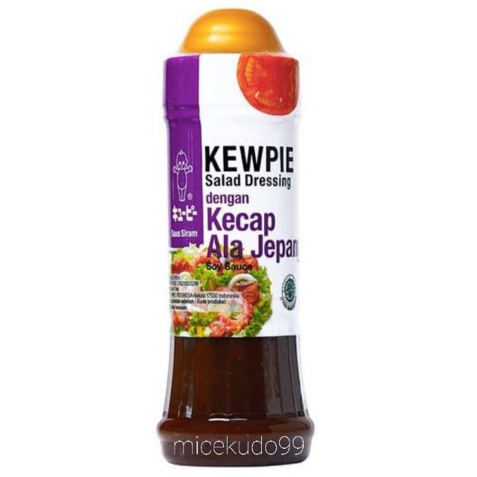 

KEWPIE SALAD DRESSING JAPANESE SOY SAUCE / KECAP ALA JEPANG SAUS SAOS SIRAM