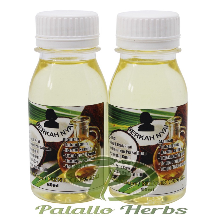 

Minyak Kelapa Asli 80 ml Murni 100 Klentik Keletik Kelentik Lentik