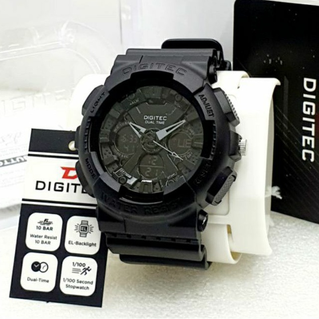 Jam Tangan Pria Digitec Original Anti Air - Jam Tangan Sport Anti Air Bisa Buat Berenang