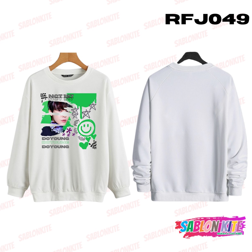 MURAH!!! HOODIE SWEATER NCT 127 DOYOUNG STICKER PAINT RFJ049