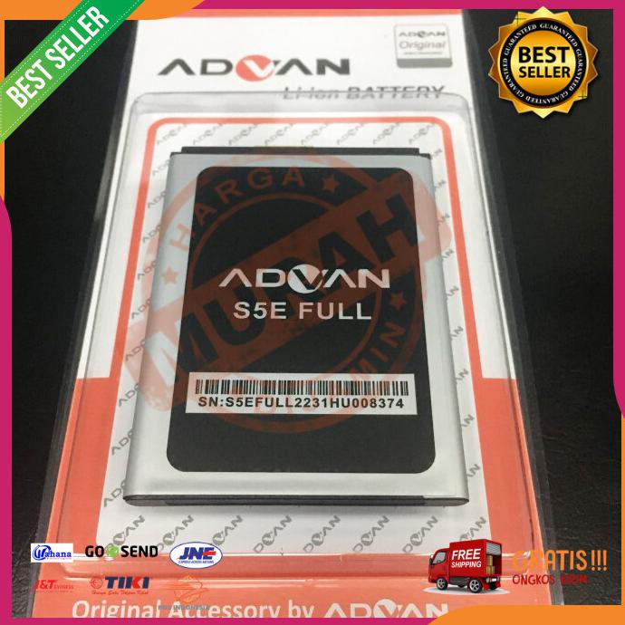 Acc Hp Baterai Advan S5E Full View 2000Mah Ori Oem