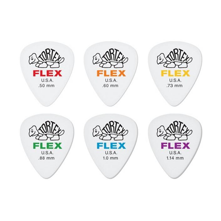 Dunlop Tortex Flex Standard Pick Gitar Ori USA