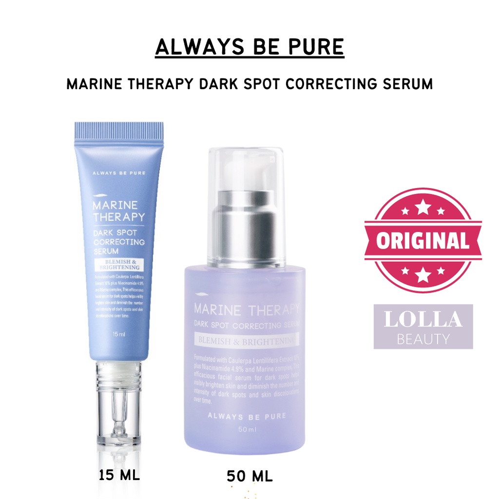 ALWAYS BE PURE - Marine Therapy Dark Spot Correcting Serum 15 ml / 50 ml