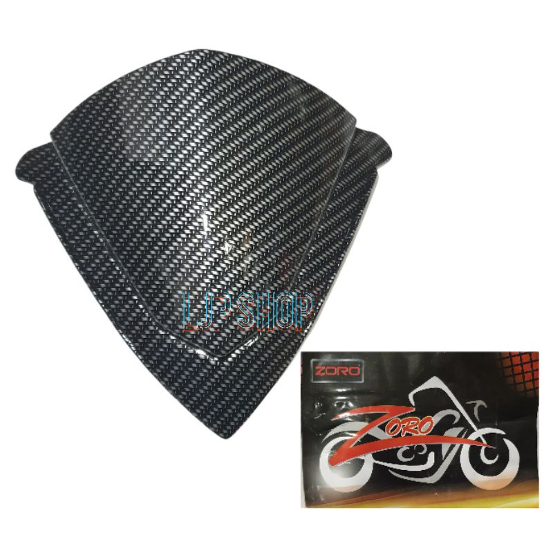 VISOR CARBON KARBON CELUP 3 DIMENSI VARIO 150 vario 125 LED ESP 2015 - 2017