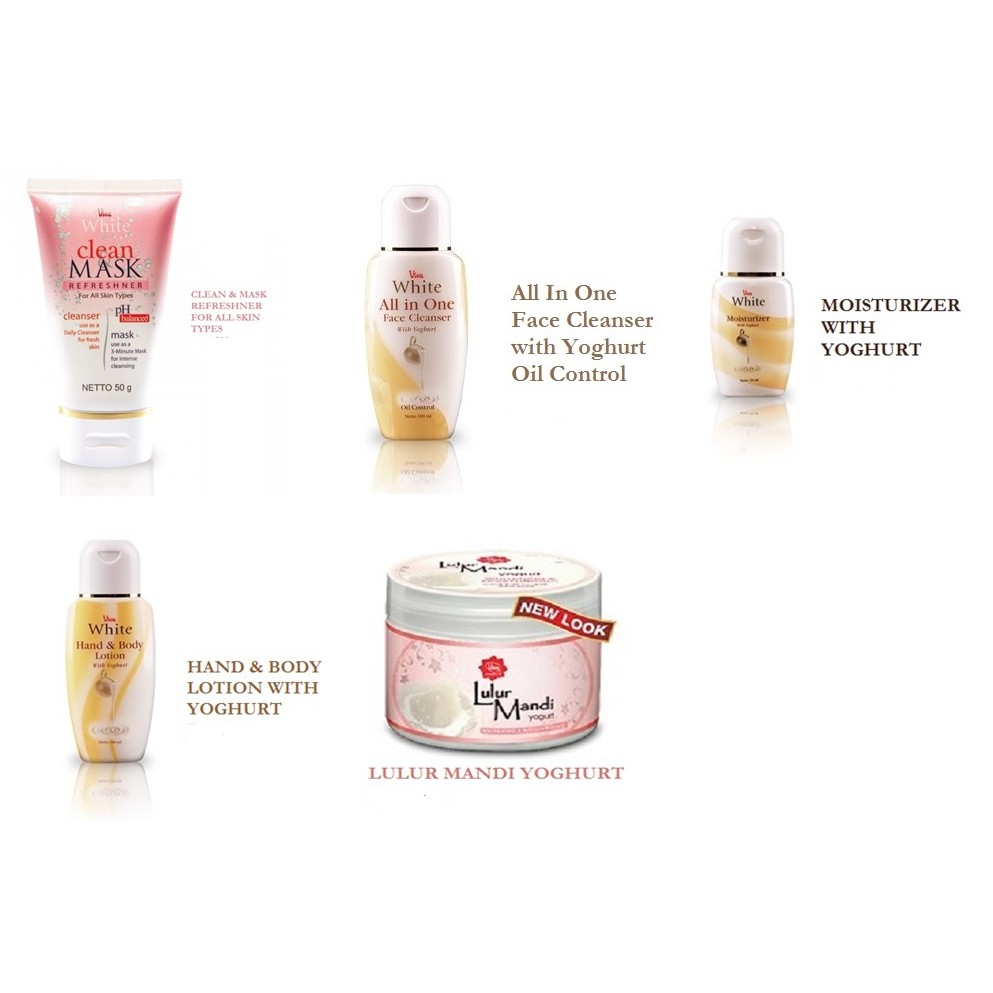Paket Viva Rangkaian Skin Care Yoghurt