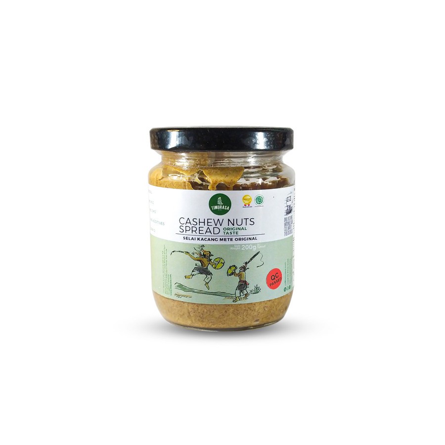 Timurasa, Cashew Nuts Spread Original (Selai Kacang Mede) 200gr