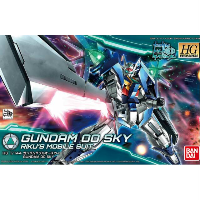 BANDAI 1/144 HGBD GUNDAM 00 SKY