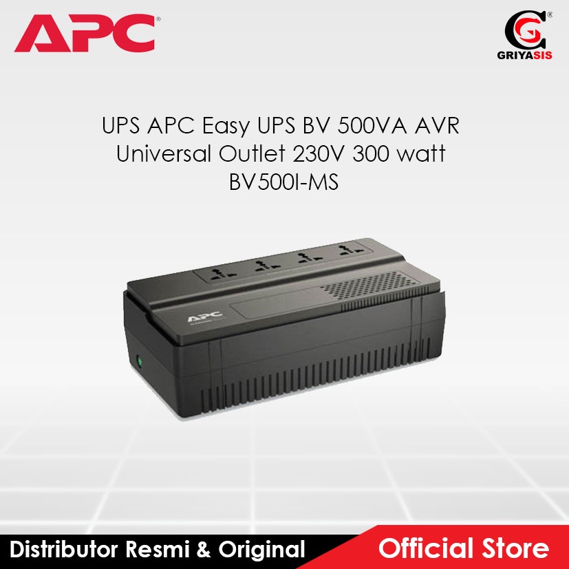 UPS APC Easy UPS BV 500VA AVR Universal Outlet 230V 300 watt BV500I-MS