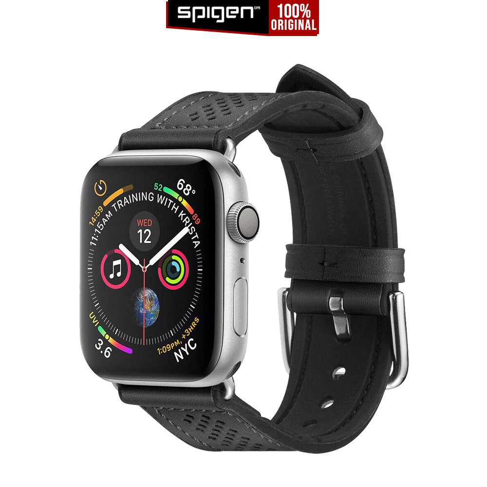 

Leather Strap Apple Watch 44mm / 42mm / 40mm / 38mm Series 5 4 3 2 1 Spigen Band Retro Fit