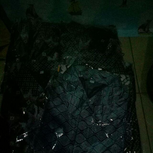 Grosir Kemeja Batik Semi Sutera Silky Premium Berpuring