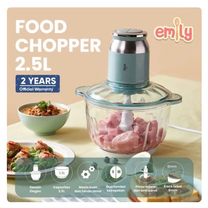 Emily EFC-14302 Electric Food Chopper 2.5L