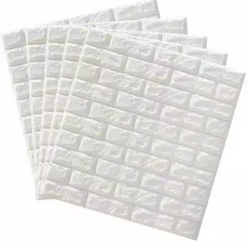 Wallpaper 3D Modern Foam Batu Bata 70 X 77cm Wall Sticker BATA FOAM MODERN  TERMURAH