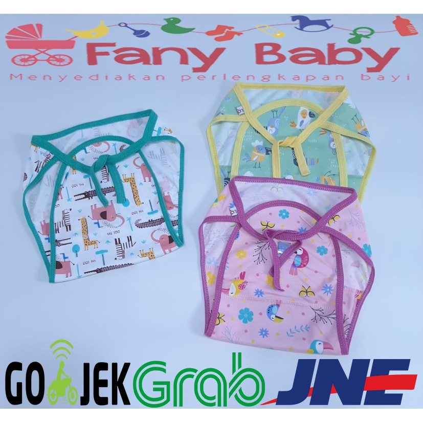 Little Queen Baby Popok Kain Motif isi 3pcs