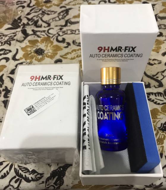 Cairan Anti Gores Baret Mobil / Cairan Ceramic Coating 9H MR.FIX Original / Cairan Nano Glass