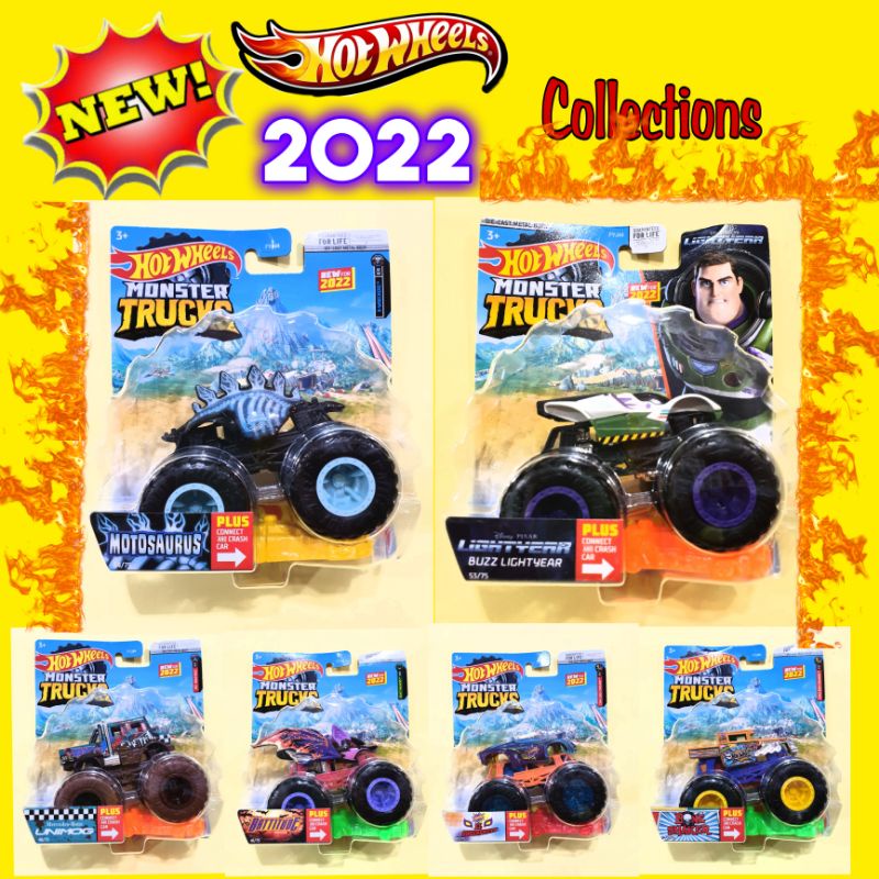 New Collection 2022 Hotwheels Monster Truck. Hot Wheels