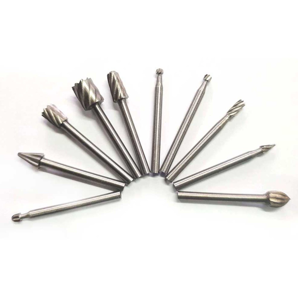 Mata Bor Tungsten Carbide Cone Spiral 10 PCS