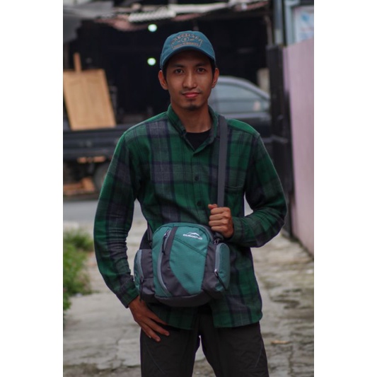 Travel Pouch - Tas Selempang Kilimanjaro Cendana - Sling Bag Kilimanjaro