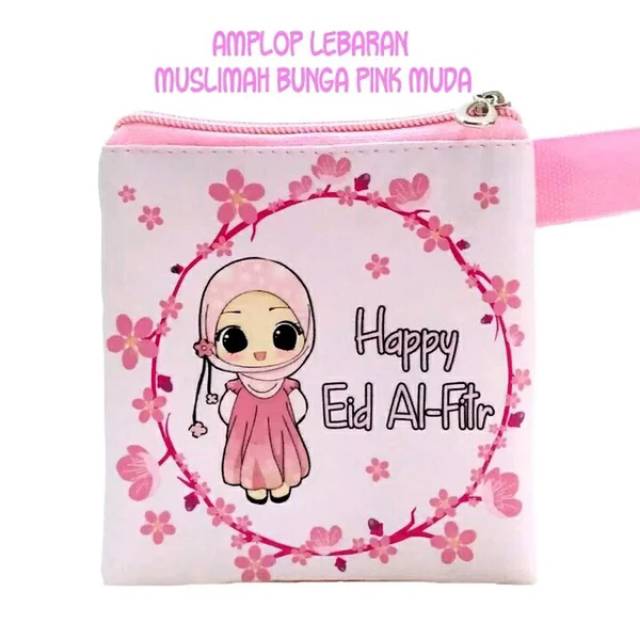 

DOMPET ANGPAO LEBARAN EKSKLUSIF MUSLIMAH BUNGA PINK