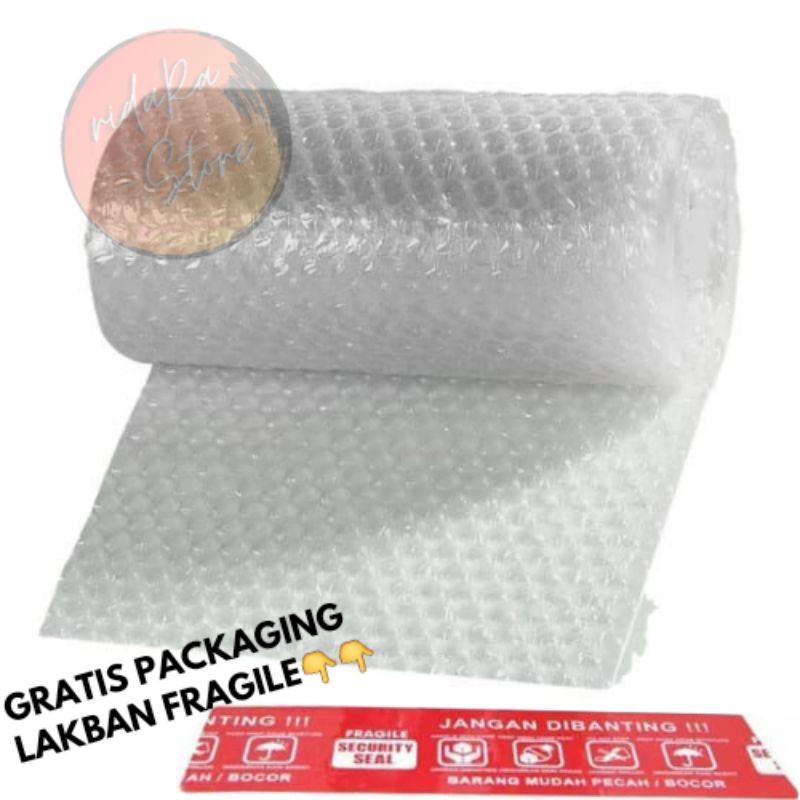 

[WAJIB] TAMBAHAN / EXTRA PACKAGING BUBBLE WRAP